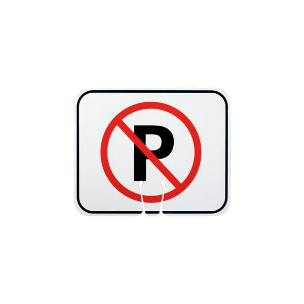 Cone Sign - No Parking